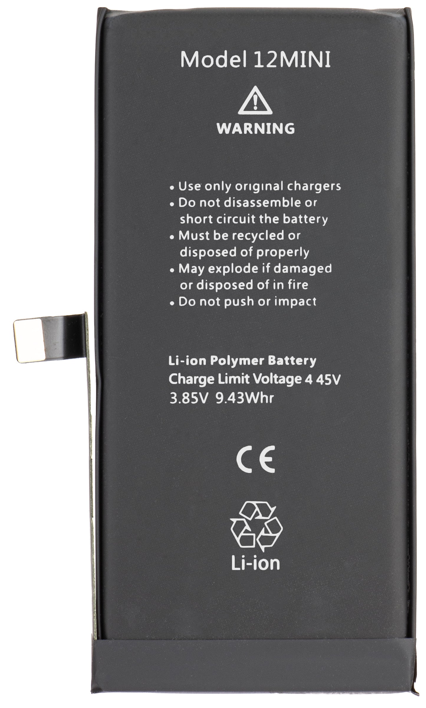 Baterija Apple iPhone 12 mini, Visoka zmogljivost
