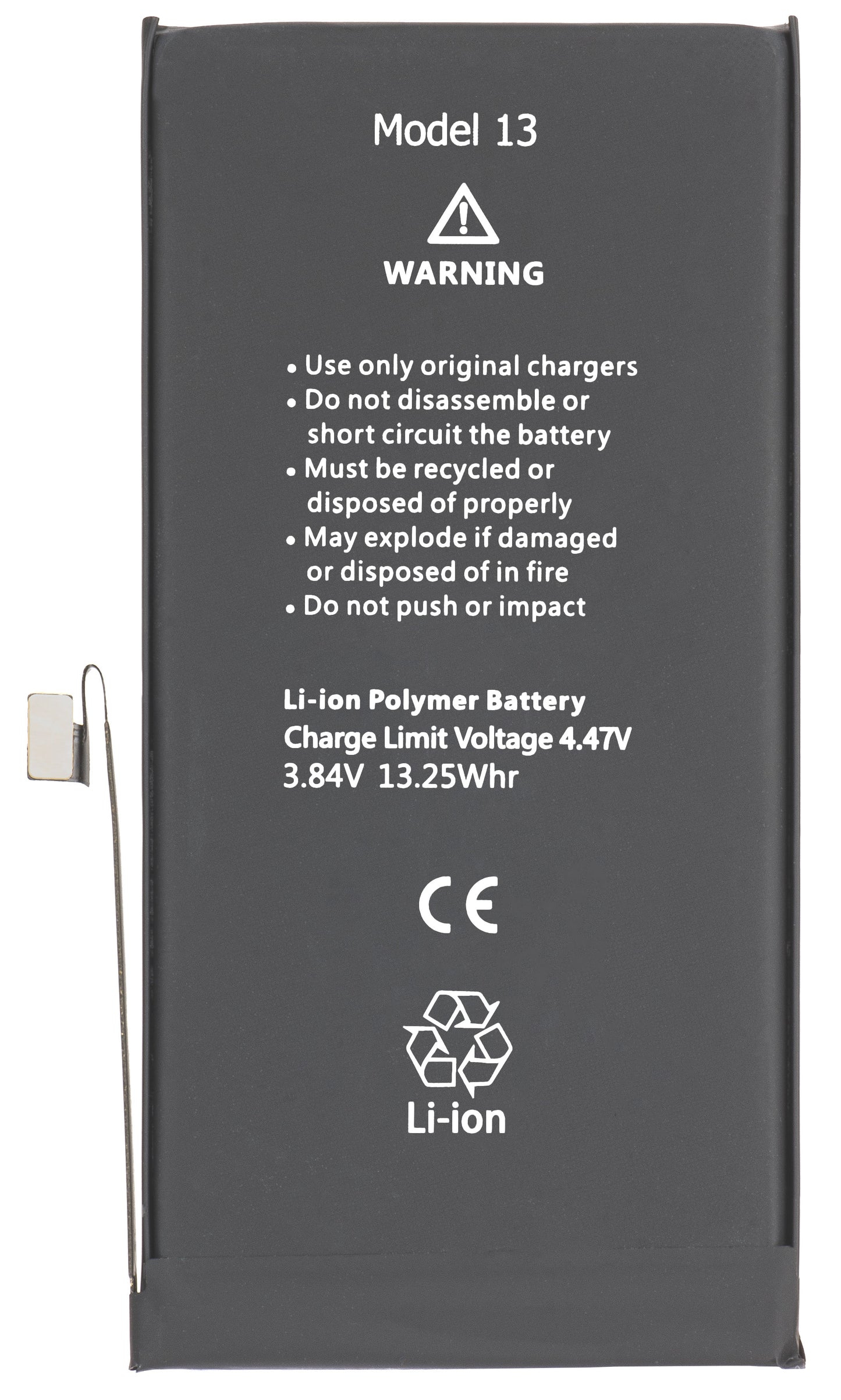 Baterija Apple iPhone 13, Visoka zmogljivost