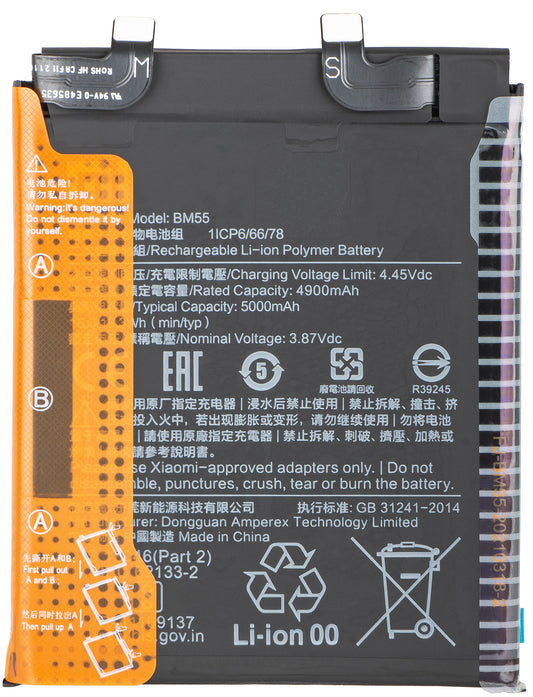 Akumulator Xiaomi Mi 11 Ultra, BM55 460200005S1G