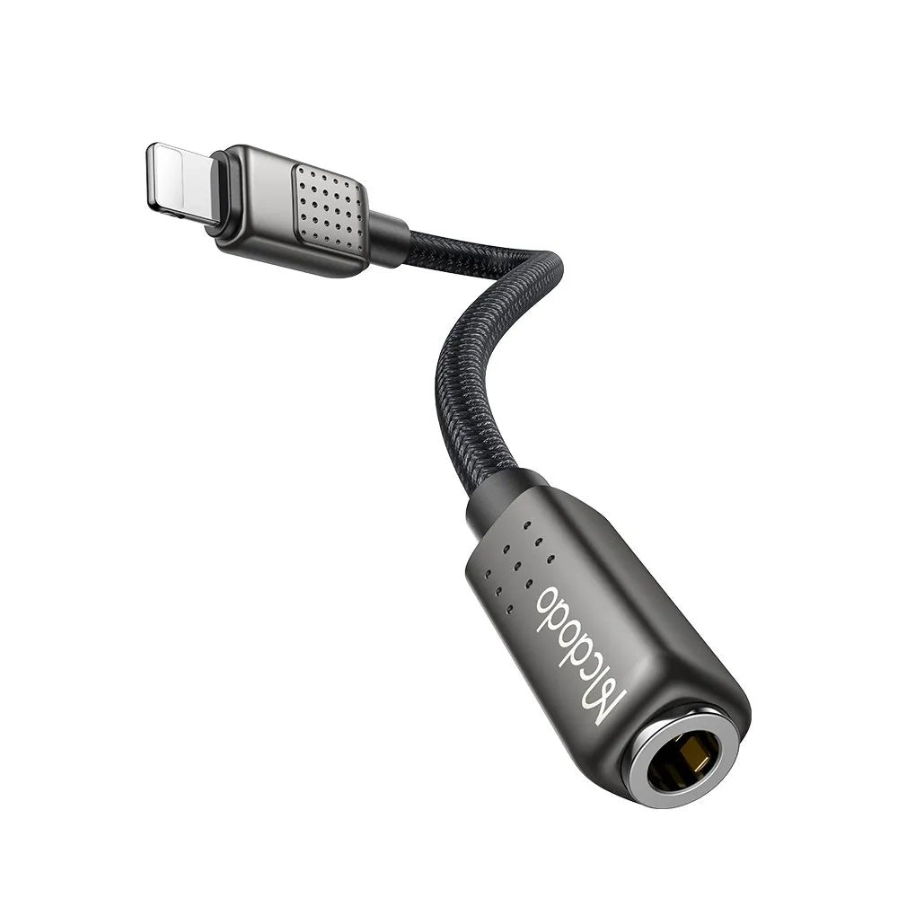 Audio adapter Lightning - 3,5 mm McDodo CA-5010, črn