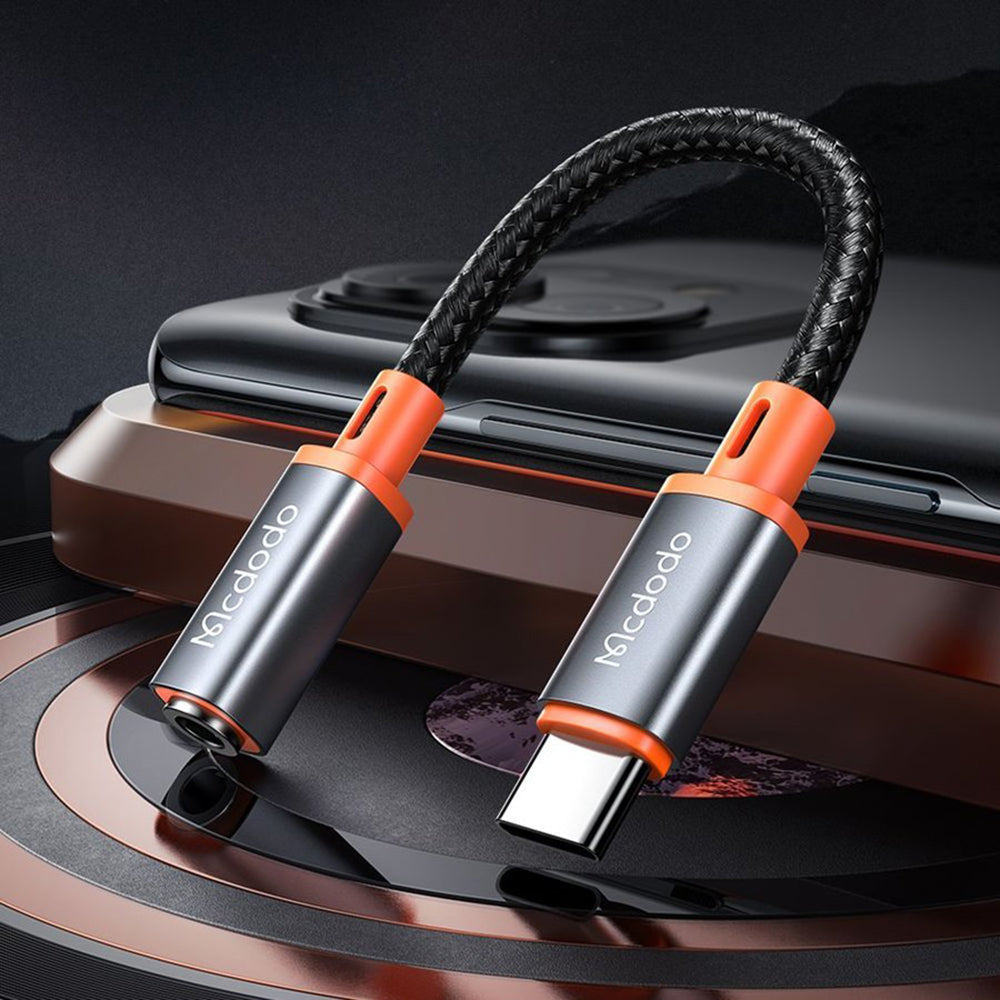 Audio adapter USB-C - 3.5mm McDodo CA-7561, Črn