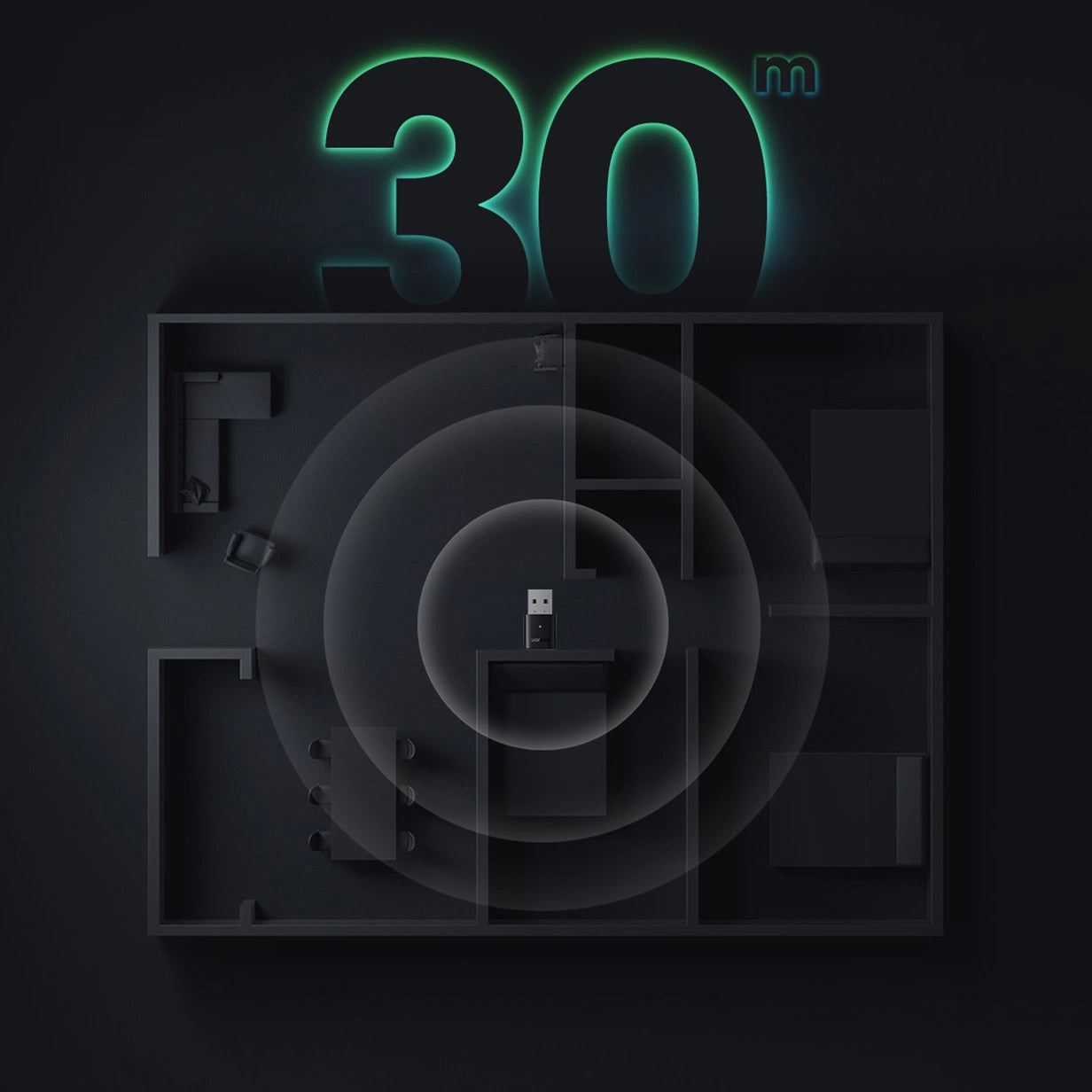 Adapter Bluetooth USB UGREEN CM390, črn