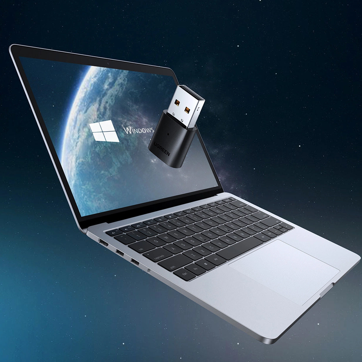 Adapter Bluetooth USB UGREEN CM390, črn