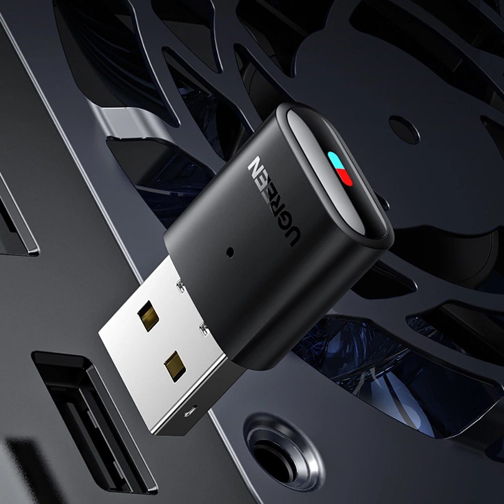 Adapter Bluetooth USB UGREEN CM408, črn