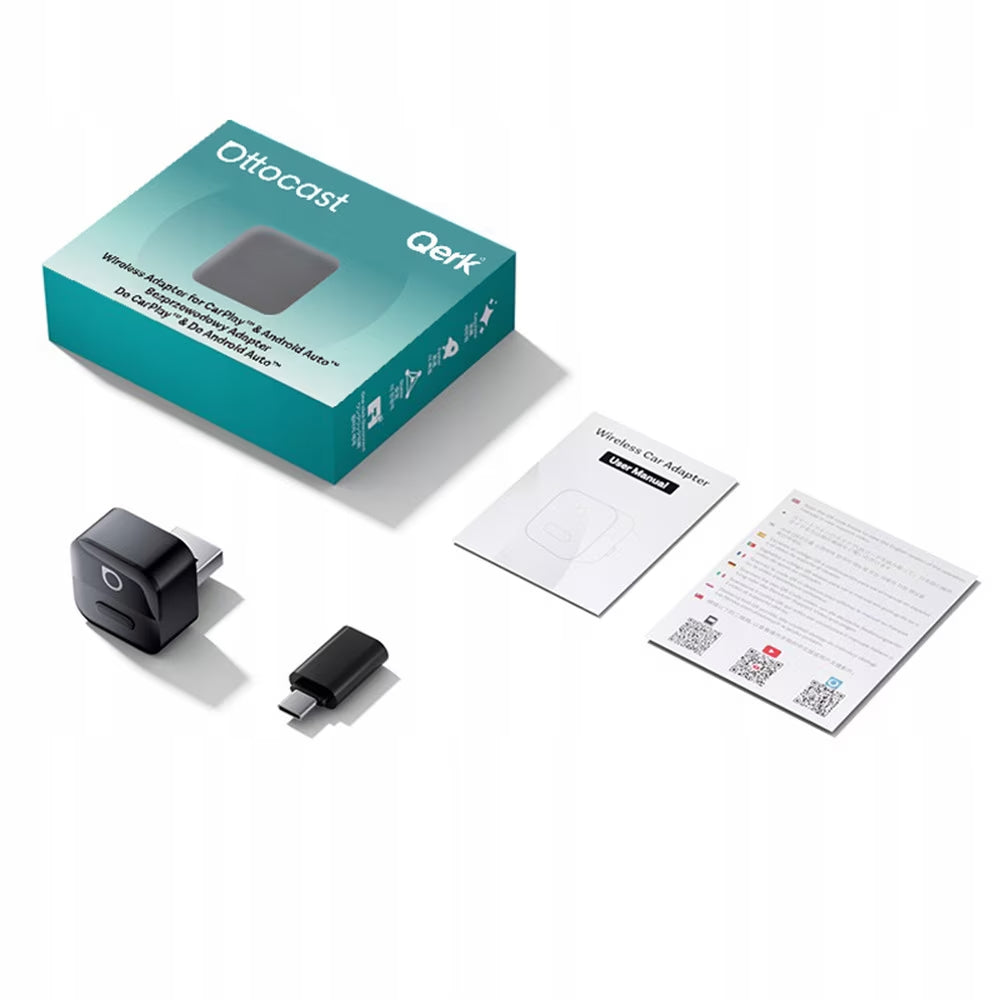 Brezžični adapter Carplay / Android Auto Ottocast Mini Pico Style A za Apple iPhone / Android serijo CA525-T