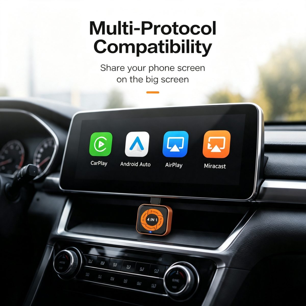 Brezžični adapter Carplay / Android Auto Carlinkit Mini Ultra6 za Apple iPhone / Android serije