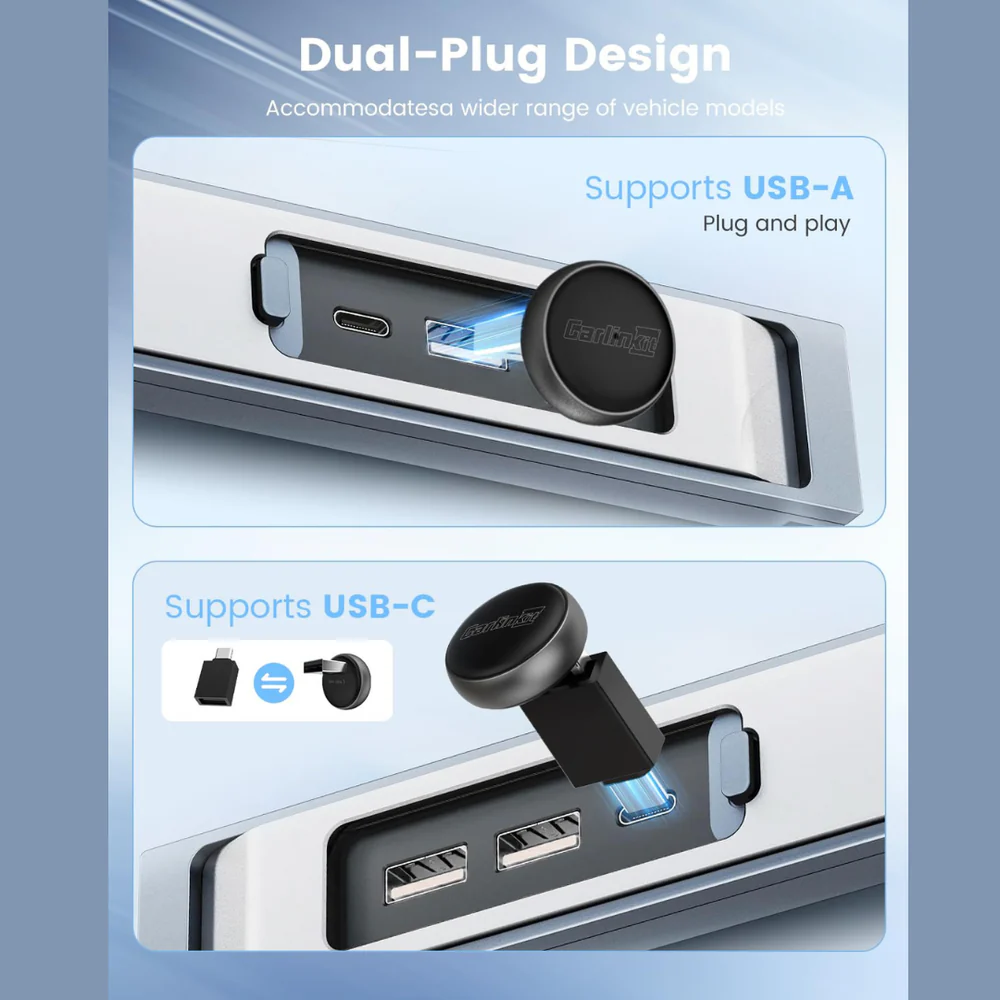 Adaptor Carplay / Android Auto Wireless Carlinkit Mini Ultra3 za Apple iPhone / Android serije