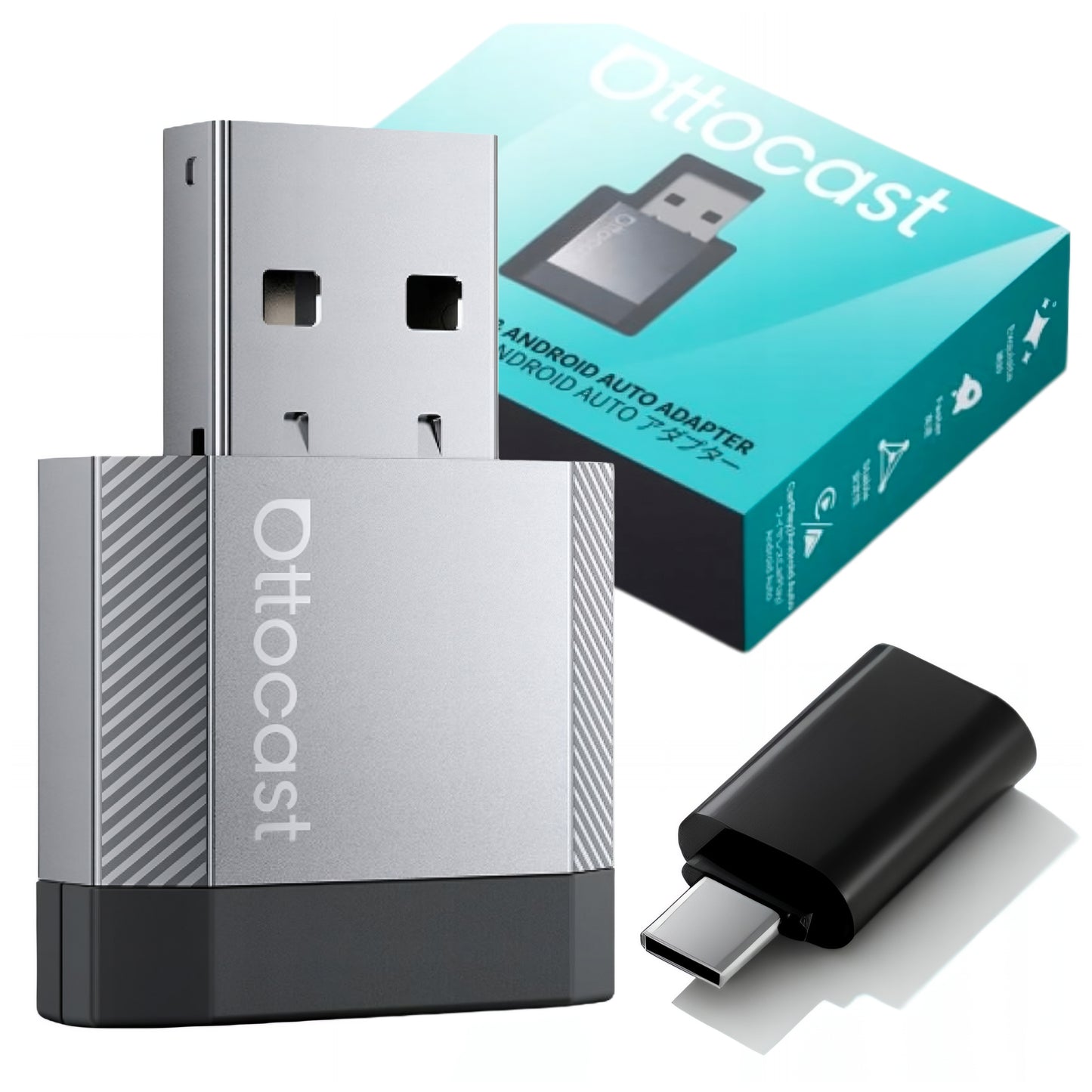 Brezžični adapter Carplay / Android Auto Ottocast Mini Nova za Apple iPhone / Android serijo CA530-T3