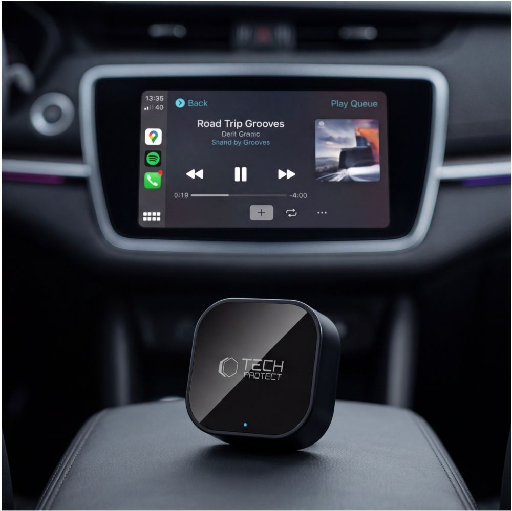 Brezžični adapter Carplay / Android Auto Tech-Protect UltraBoost CA01 za Apple iPhone / Android serijo