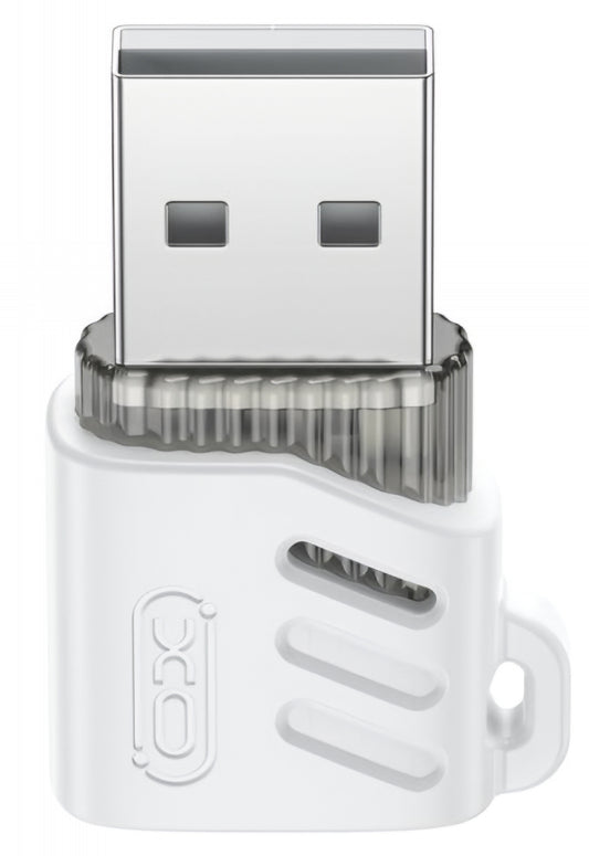 Adapter za podatke in polnjenje USB-C - USB-A XO Design NB256D, Bel