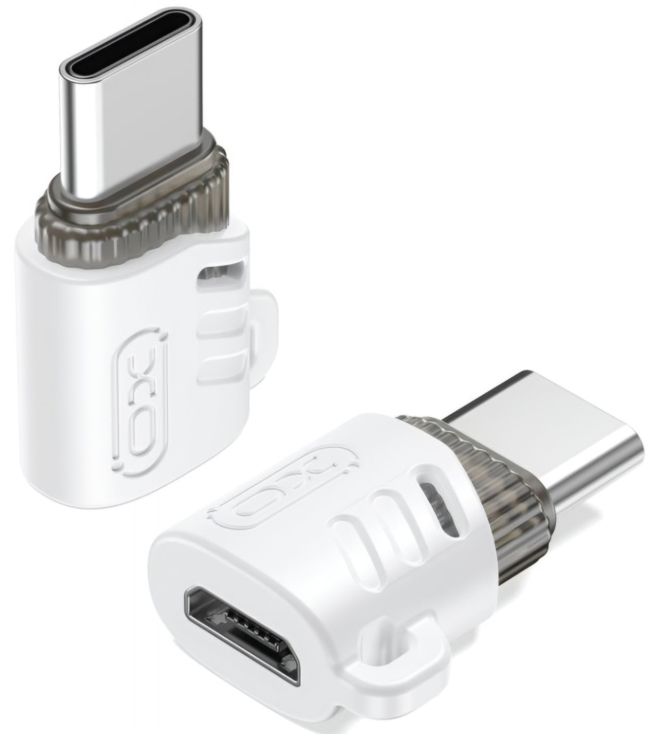 Adapter za podatke in polnjenje microUSB - USB-C XO Design NB256G, Bel