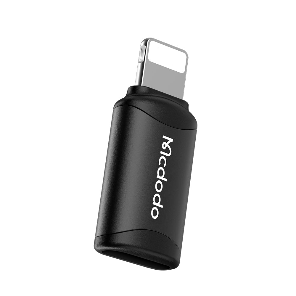 Adapter za podatke in polnjenje USB-C - Lightning McDodo OT-7680, črn