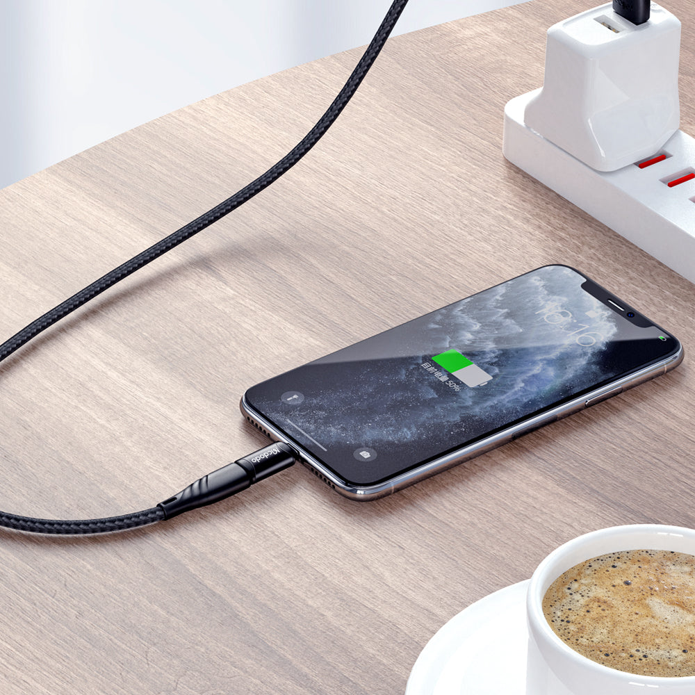 Adapter za podatke in polnjenje USB-C - Lightning McDodo OT-7680, črn