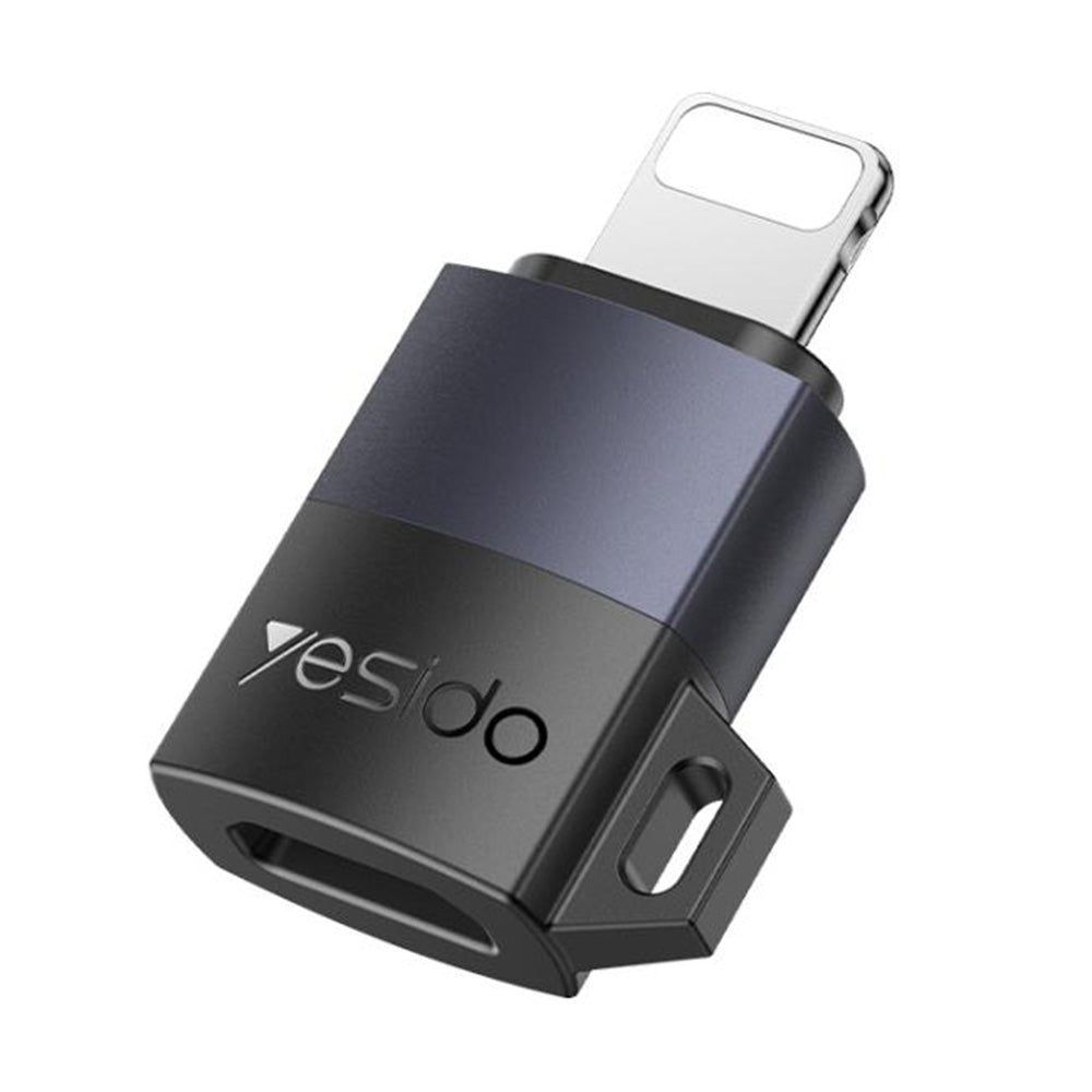 Adapter za podatke in polnjenje USB-C - Lightning Yesido GS27, siv