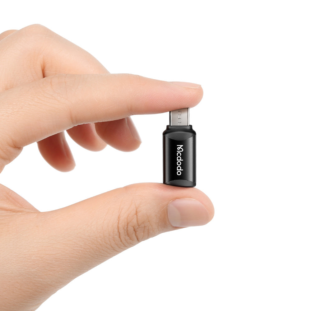 USB-C to microUSB Data and Charging Adapter McDodo OT-7690, Black