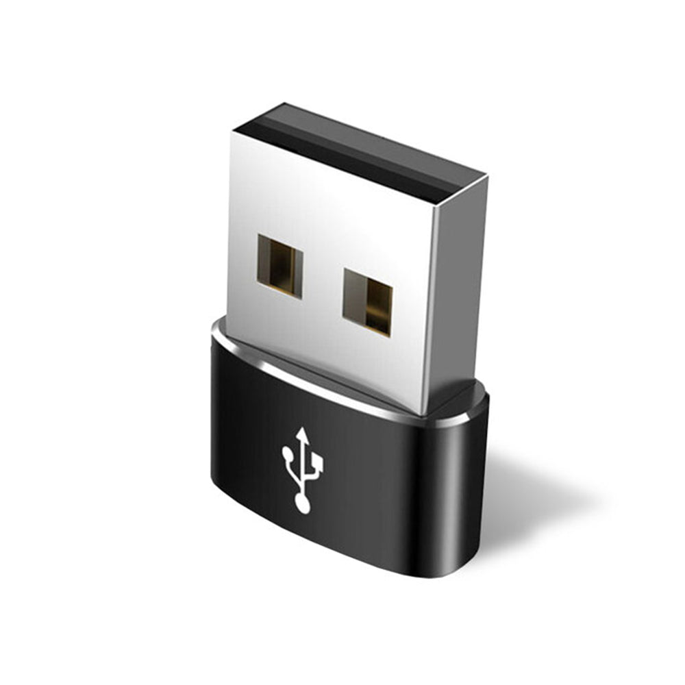 USB-C to USB-A Data and Charging Adapter Techsuit, Black