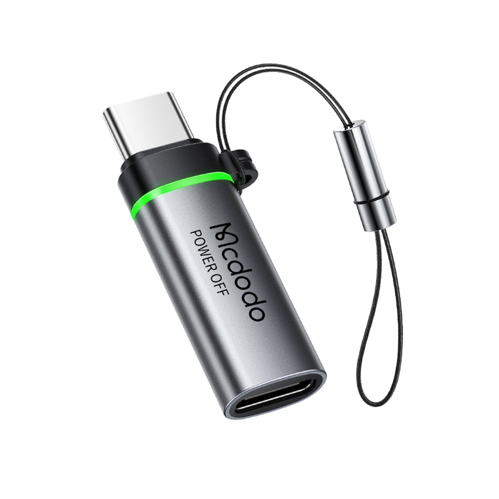 Adapter za podatke in polnjenje USB-C - USB-C McDodo OT-2450 Power Off, Črn
