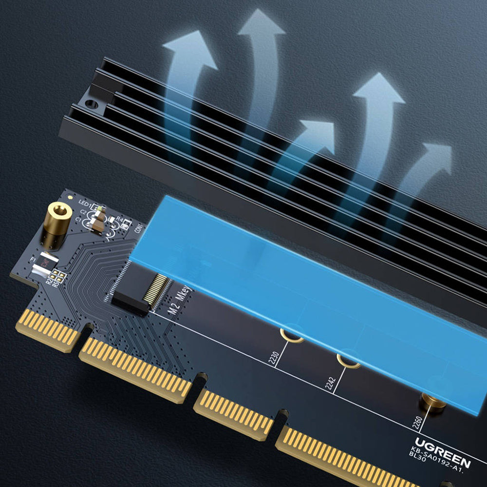 Vmesnik adapterja SSD UGREEN CM465 (30715), NVMe M.2 - PCIe 4.0 X4