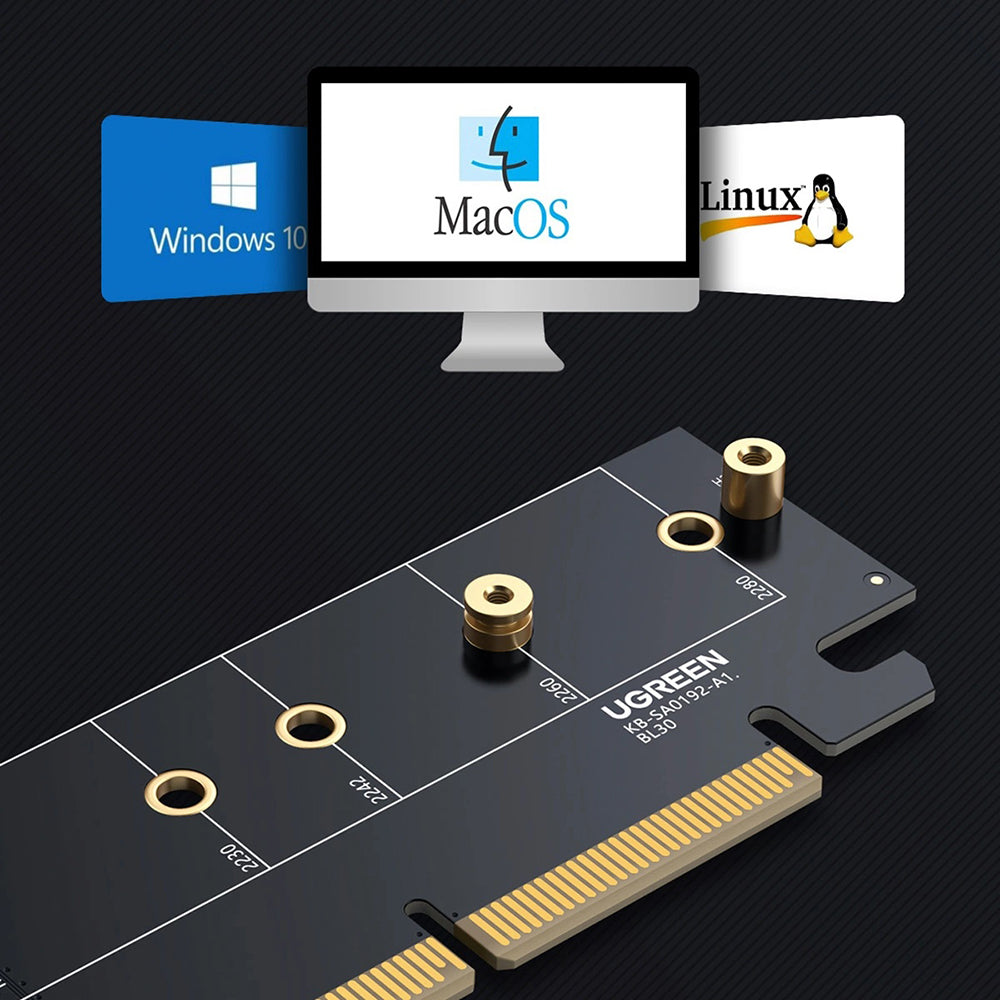 Vmesnik adapterja SSD UGREEN CM465 (30715), NVMe M.2 - PCIe 4.0 X4