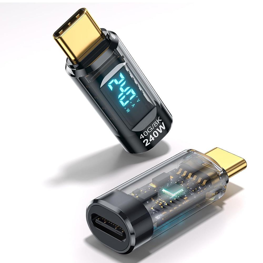Adapter Media USB-C Techsuit A23, Siv