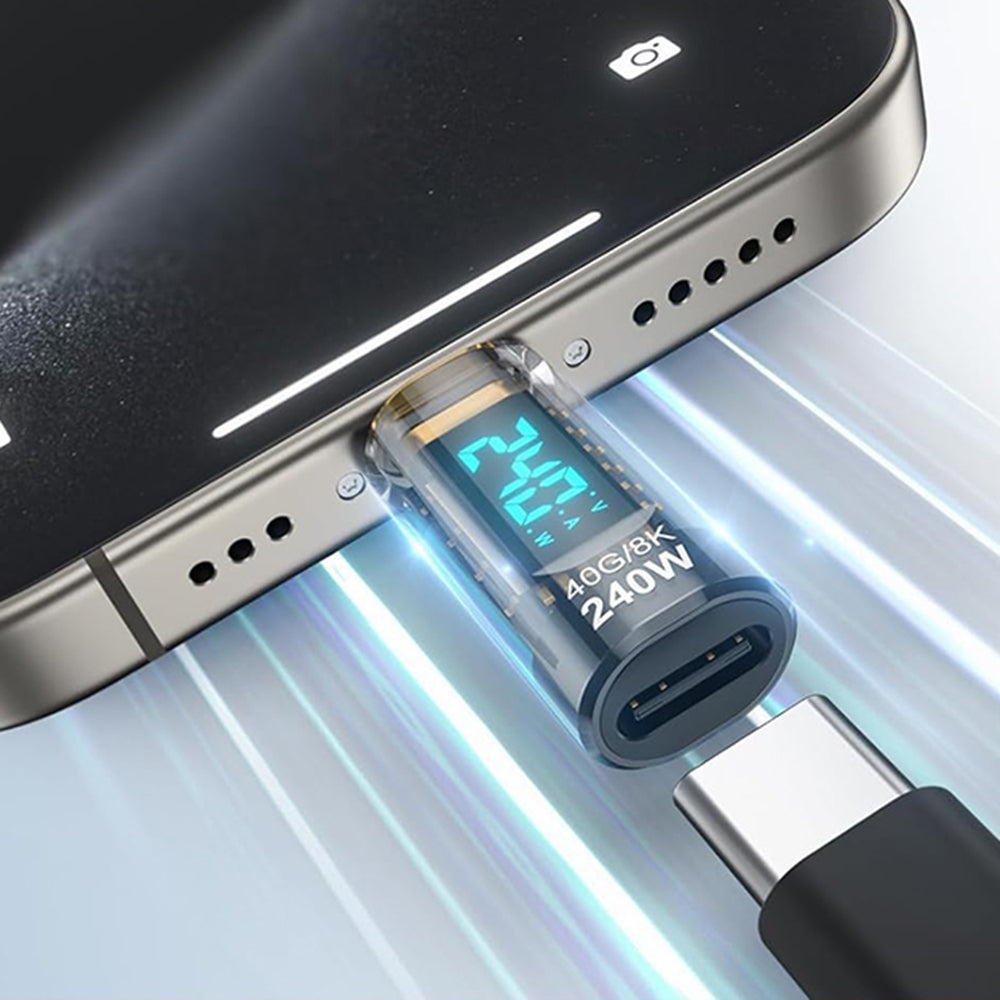 Adapter Media USB-C Techsuit A23, Siv