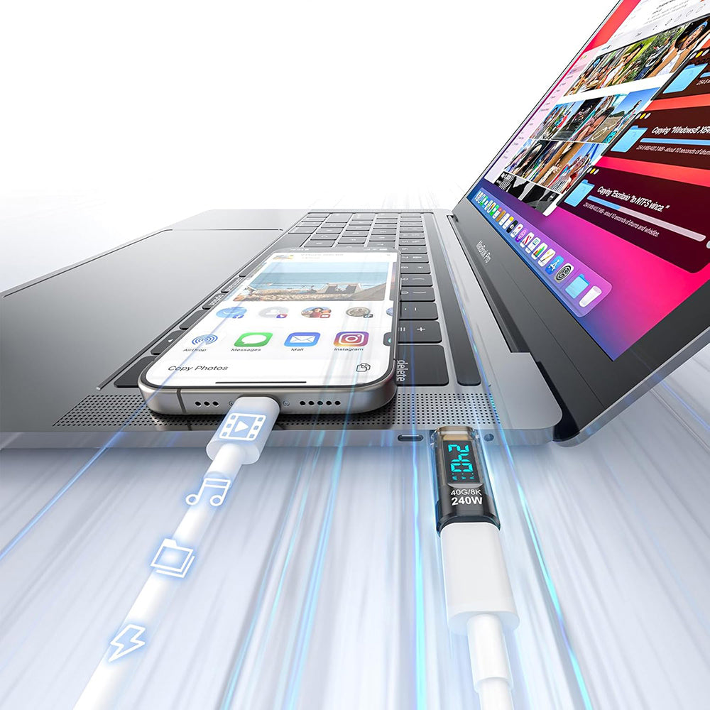Adapter Media USB-C Techsuit A23, Siv