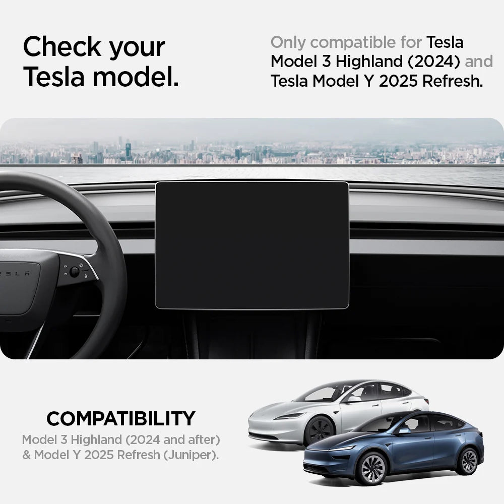 Avtomobilski osvežilec zraka Spigen za Tesla Y Juniper / 3 Highland, komplet 2 kosa ACP10164