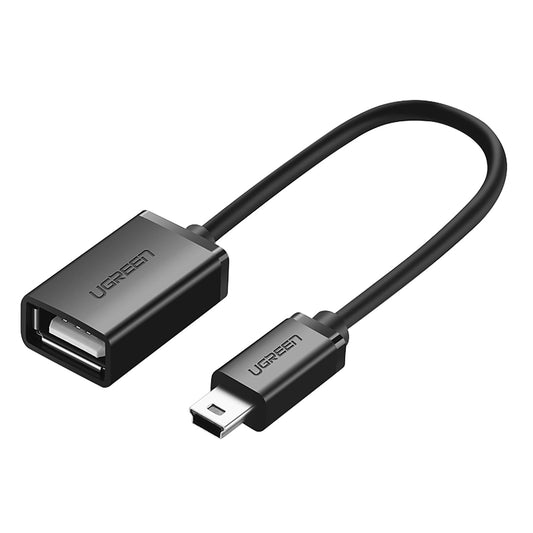 UGREEN US249 miniUSB - USB-A OTG adapter UGREEN US249, črn