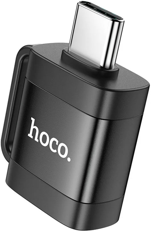 OTG adapter USB-C - USB-A HOCO UA31C, črn