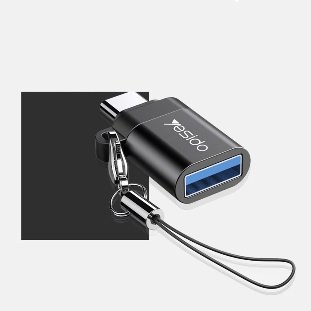 OTG adapter USB-C - USB-A Yesido GS06, črn