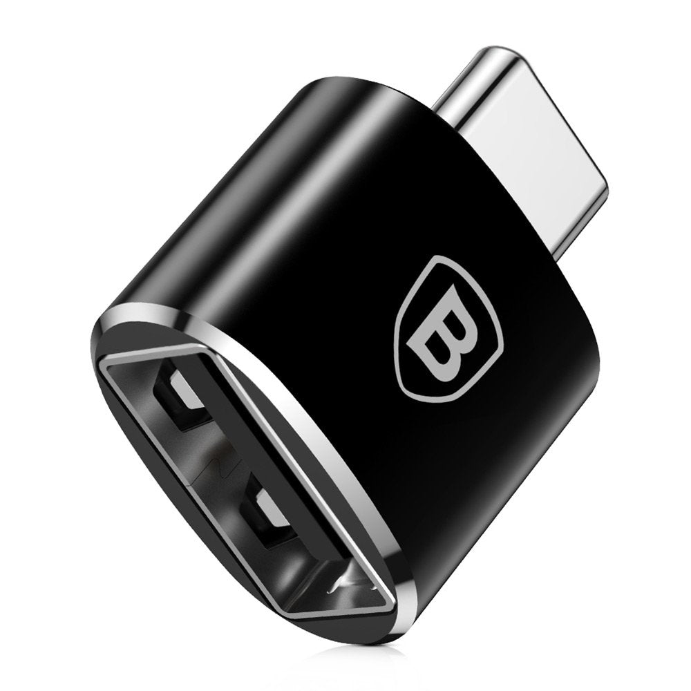 OTG adapter USB-C - USB-A Baseus, Črn CATOTG-01