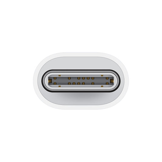 Apple A2868 Adapter za prenos podatkov in polnjenje USB-C - Lightning, bel MUQX3ZM/A