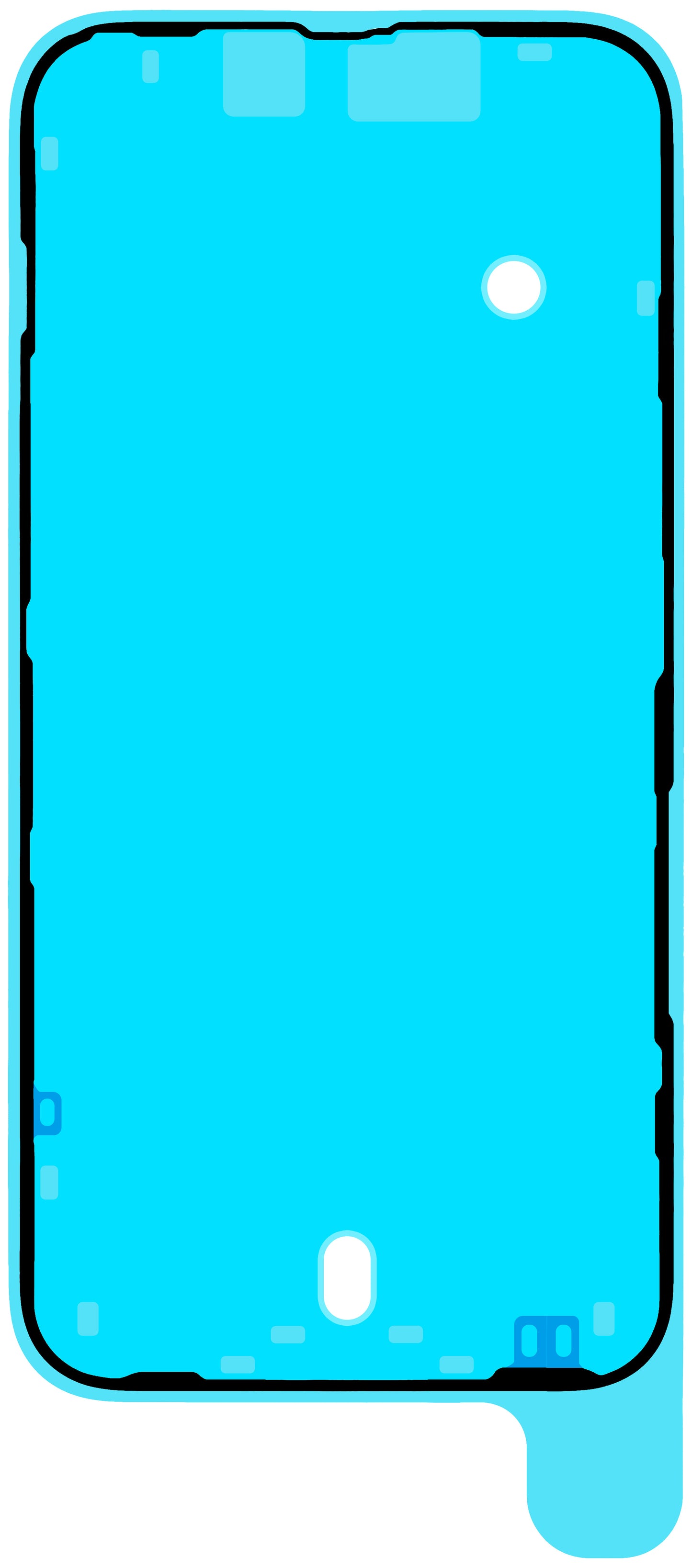 Lepilo za baterijski pokrov Apple iPhone 14 Plus, Service Pack 923-08092