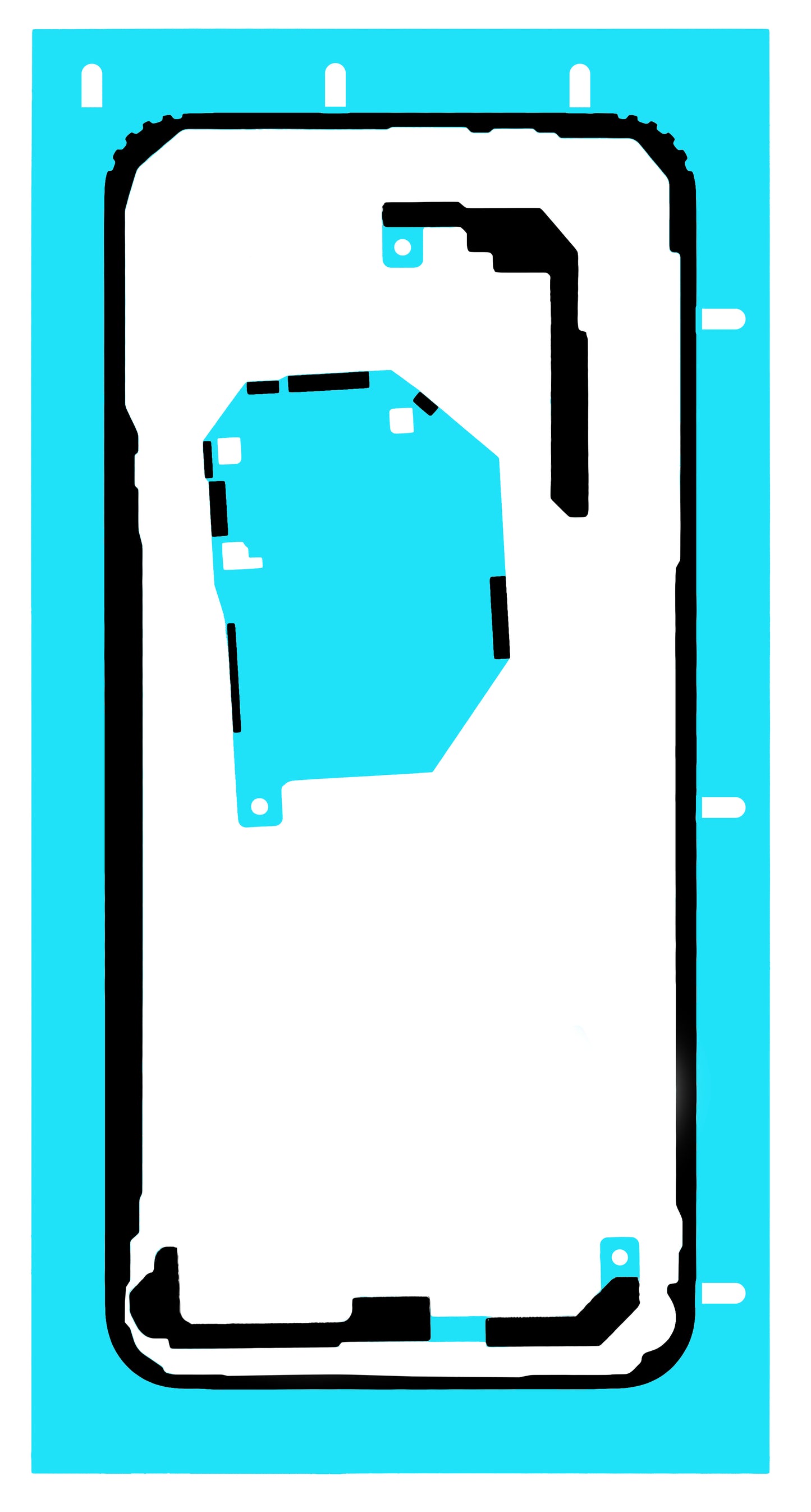 Lepilo za pokrov baterije Honor 400 Pro, Service Pack 5163AFKA