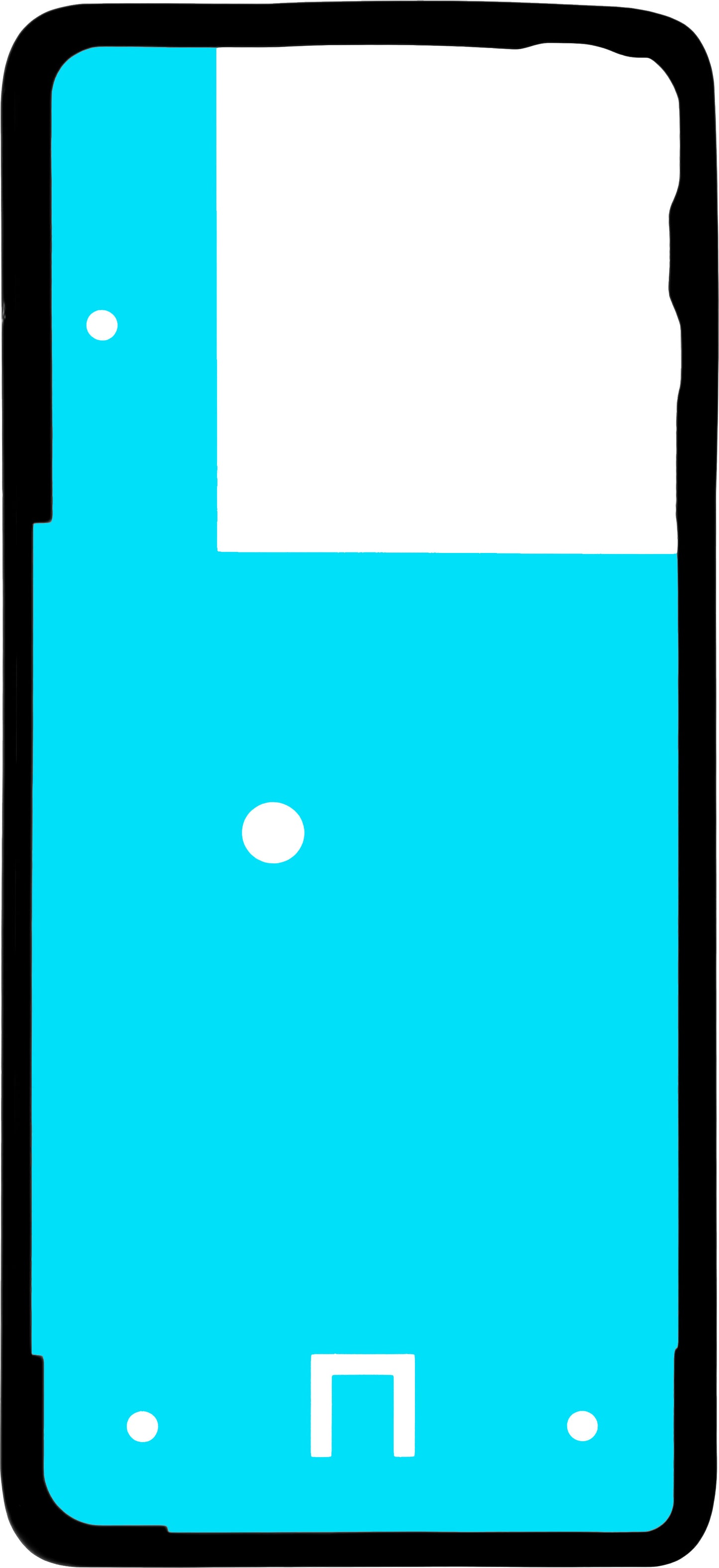 Lepilo za pokrov baterije Motorola ThinkPhone 25 / Edge 50 Neo, Service Pack 5948C28389