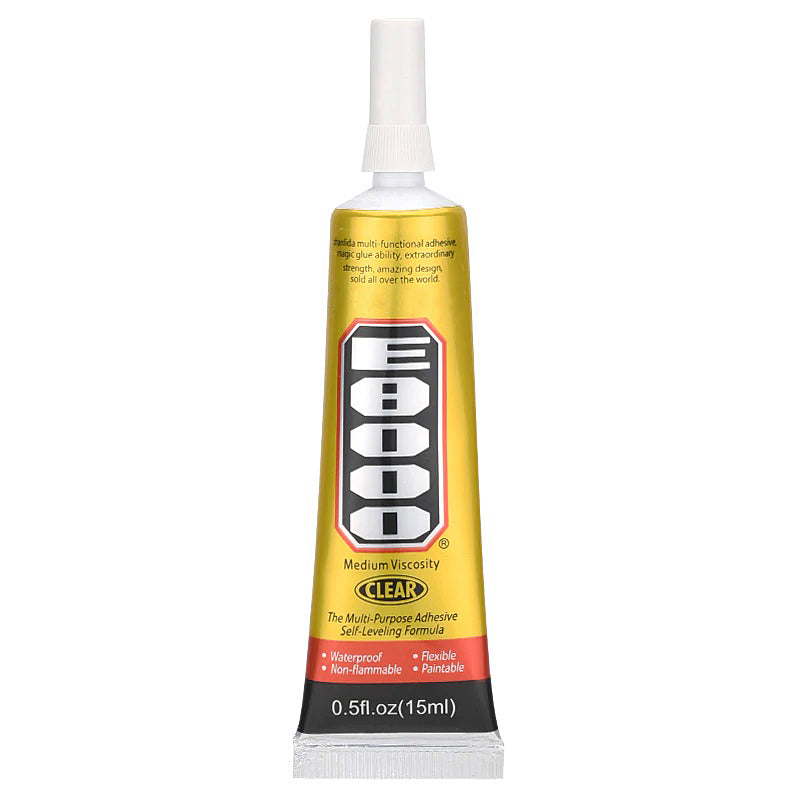 Suxun E-8000 tekoče lepilo, 15 ml, prozorno
