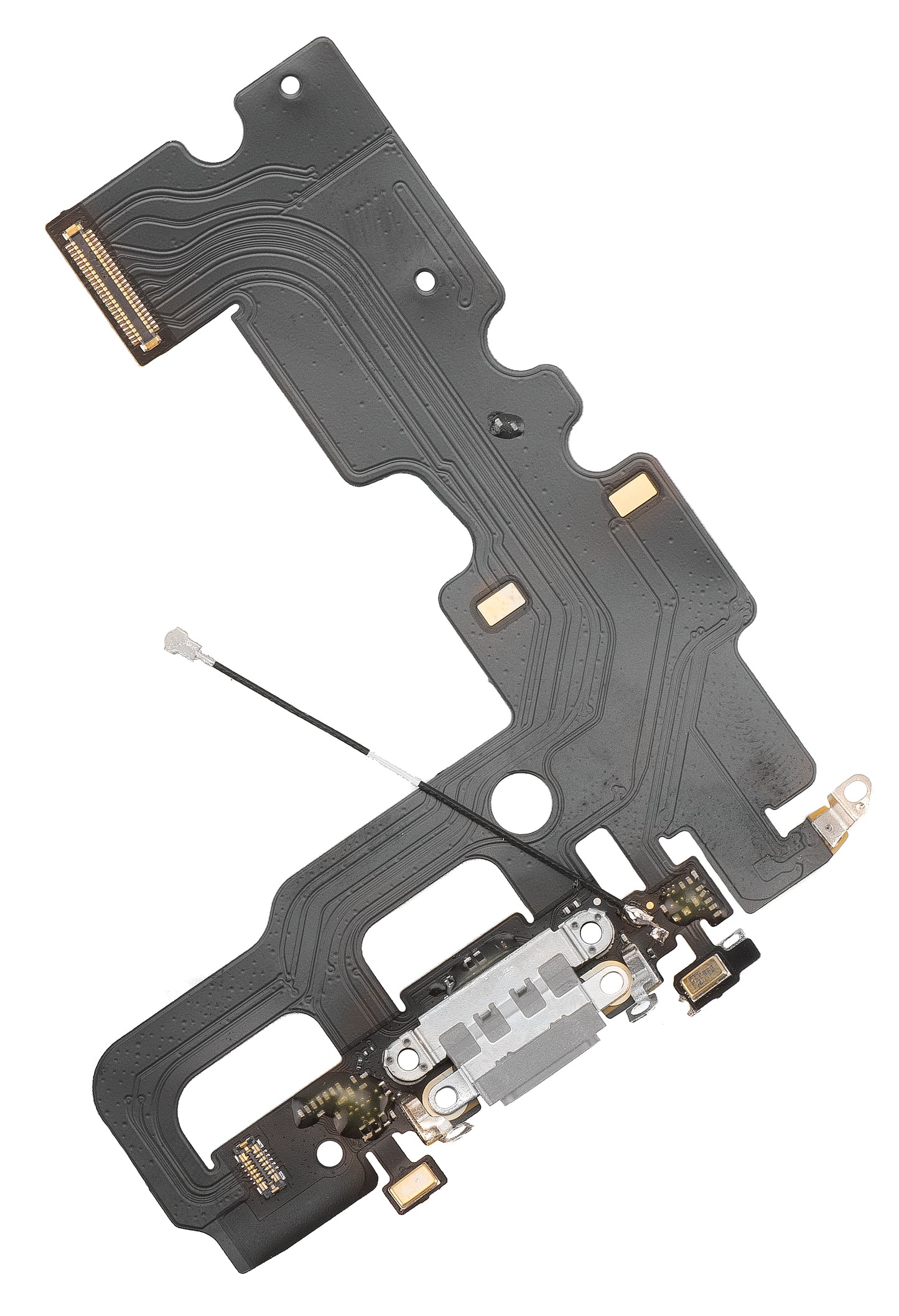 Priključek za polnjenje - mikrofon za Apple iPhone 7, srebrn