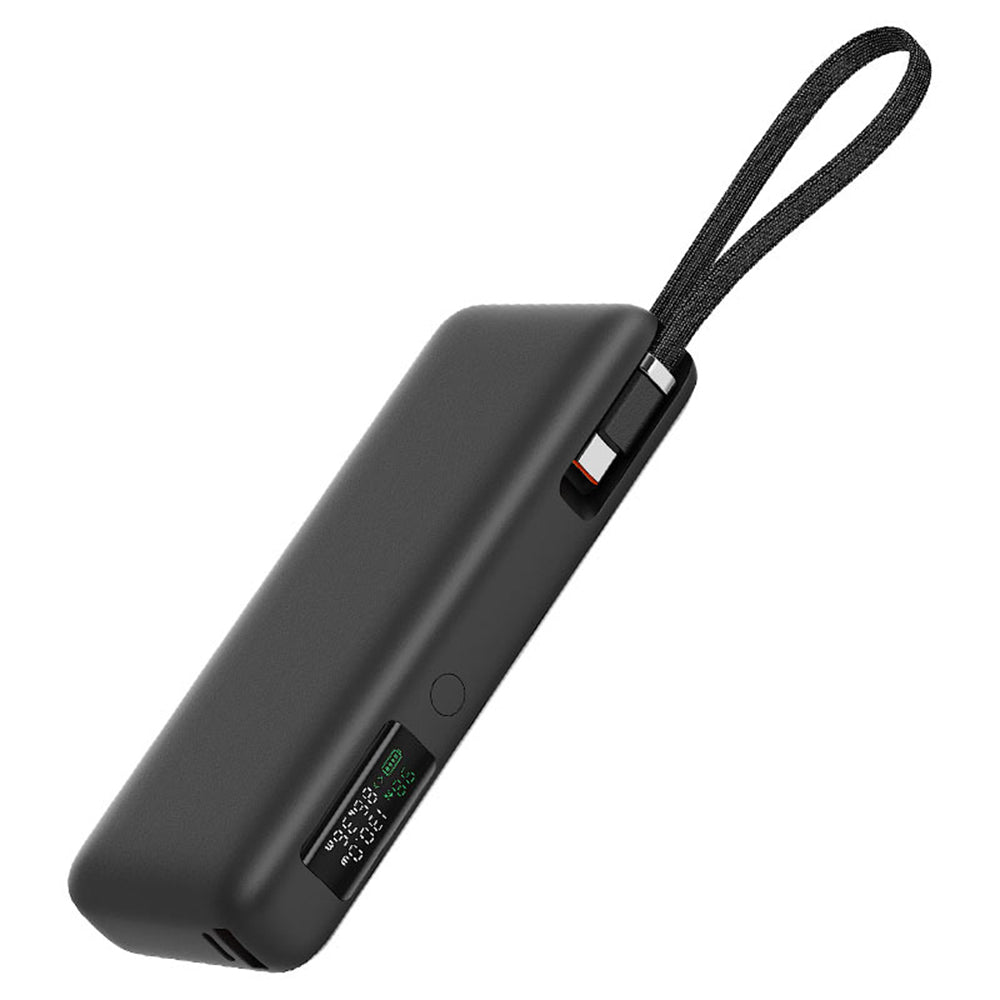 Zunanja baterija Acefast M22, 20000mAh, 130W, QC + PD, 1 x USB-A - 2 x USB-C, črna