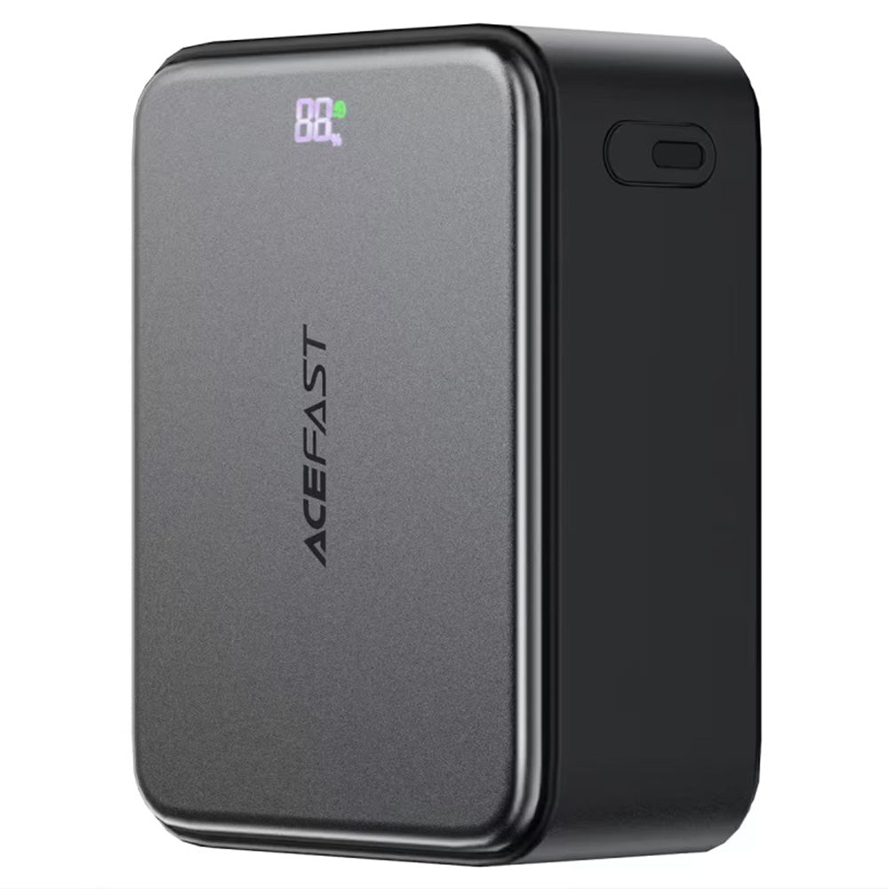Zunanja baterija Acefast M28, 10000mAh, 22.5W, QC + PD, 1 x USB-A - 2 x USB-C, črna
