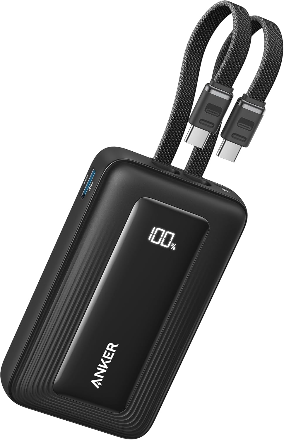Zunanja baterija Anker Zolo, 10000mAh, 35W, QC + PD, 1 x USB-A - 2 x USB-C, Črna A1680H12
