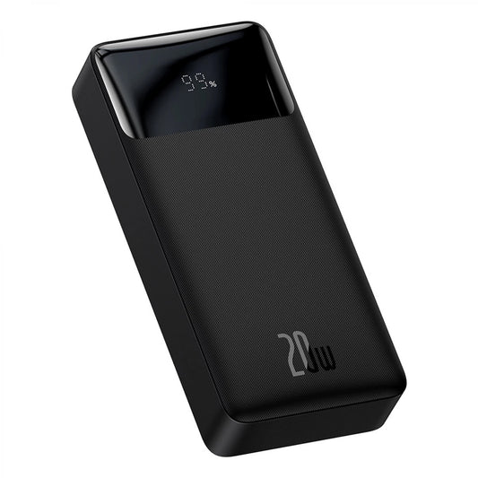 Zunanja baterija Baseus Bipow, 20000mAh, 20W, QC + PD, 1 x USB-C - 2 x USB-A, črna PPBD050501