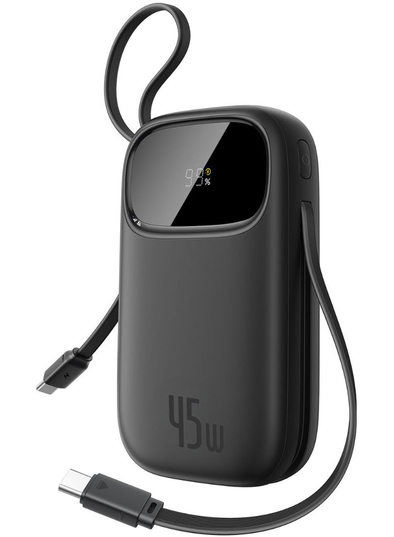 Zunanja baterija Baseus EnerFill FC31 Qpow 3, 10000mAh, 45W, QC + PD, 1 x USB-A - 3 x USB-C, Črna P10082102123-00