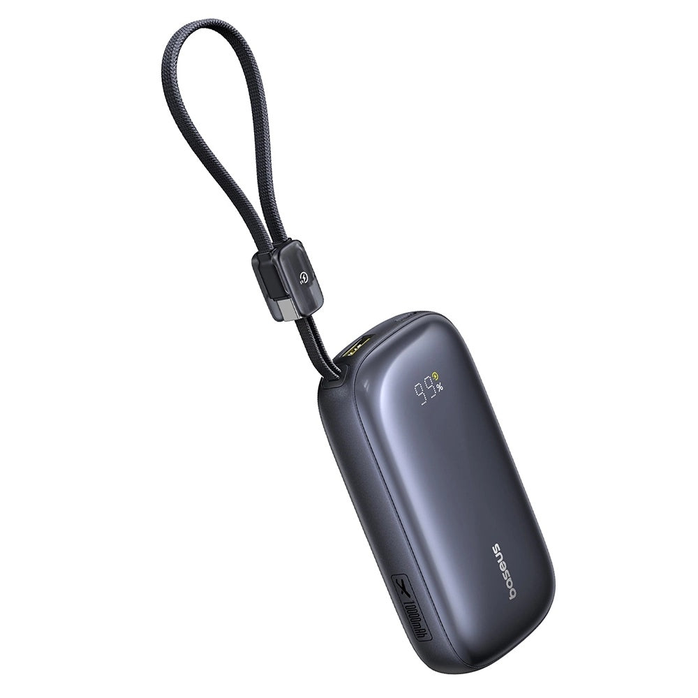 Zunanja baterija Baseus EnerFill FC21 Qpow 3 Ultra, 10000mAh, 45W, QC + PD, 1 x USB-A - 1 x USB-C, Črna E0027Q00