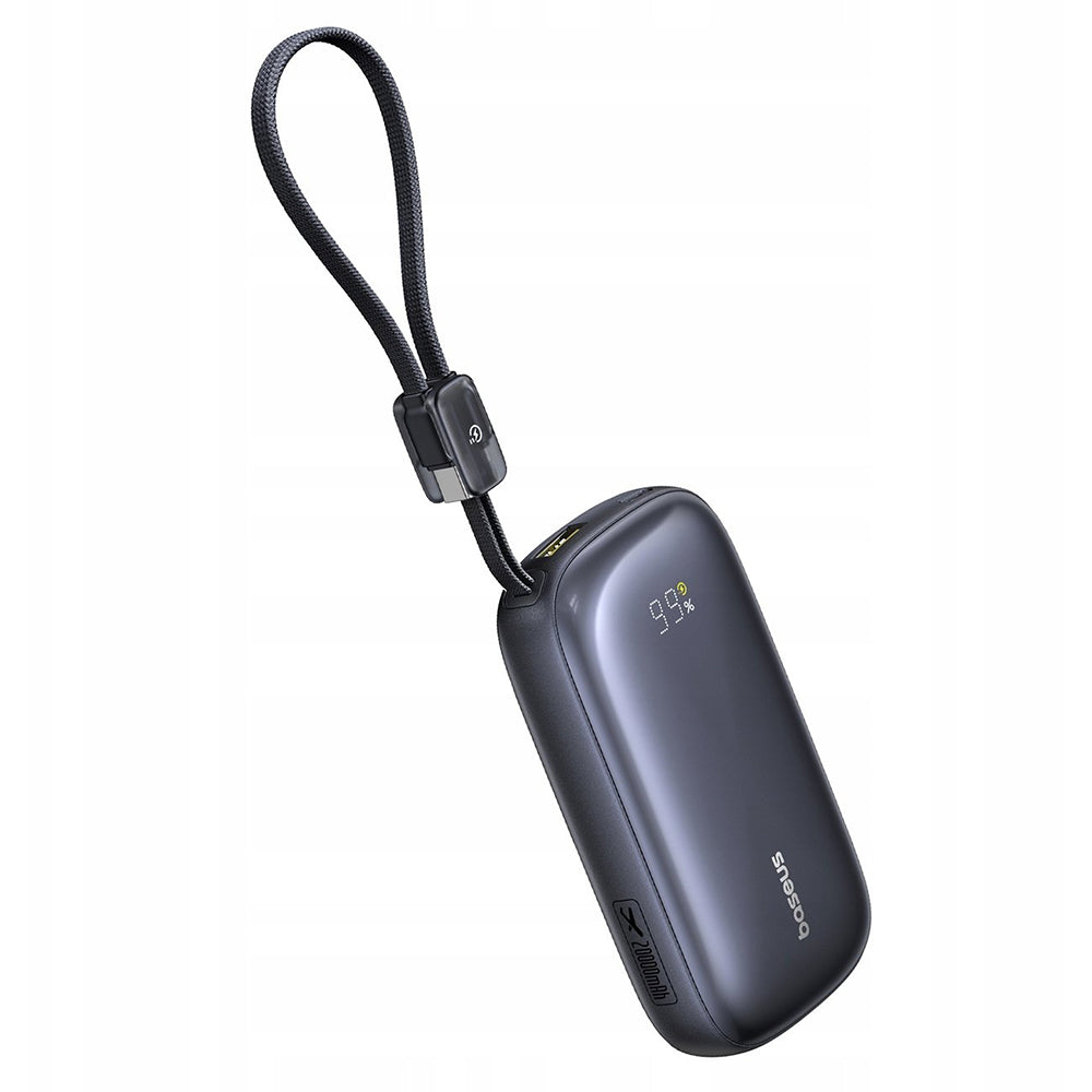 Zunanja baterija Baseus EnerFill FC21 Qpow 3 Ultra, 20000mAh, 22.5W, QC + PD, 1 x USB-A - 1 x USB-C, Črna E0027M00