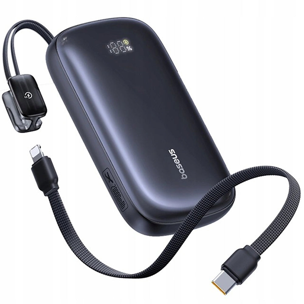 Zunanja baterija Baseus EnerFill FC21 Qpow 3 Ultra, 20000mAh, 22.5W, QC + PD, 1 x USB-A - 1 x USB-C, Črna E0027M00