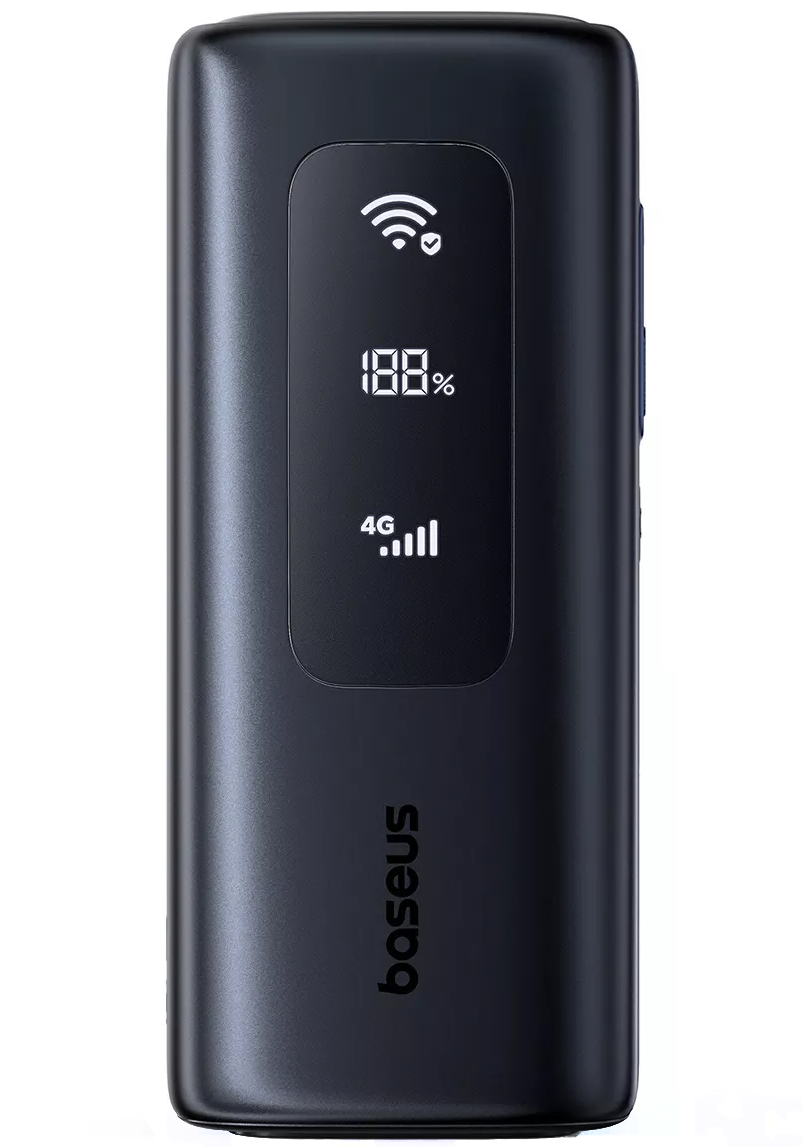 Zunanji akumulator Baseus EnerGeek GX11, 20000mAh, 67W, QC + PD, 1 x USB-A - 2 x USB-C, Črn E0025701