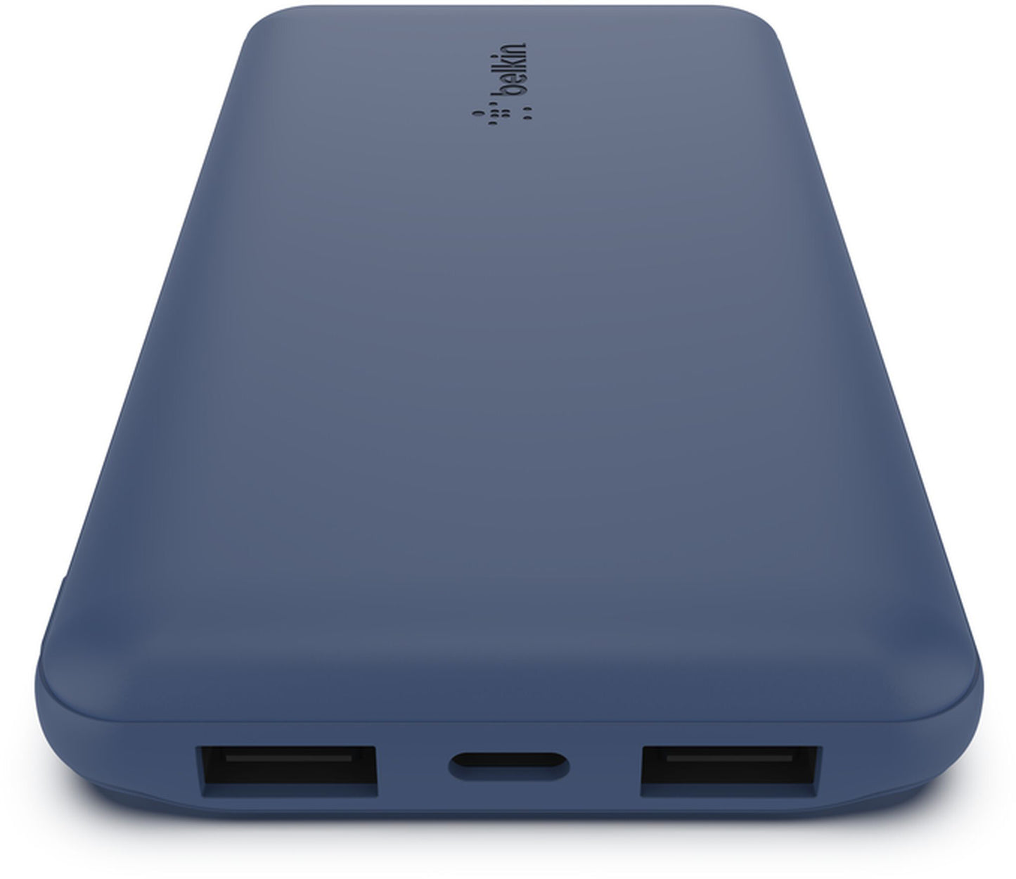 Zunanji akumulator Belkin BoostCharge, 10000mAh, 15W, 1 x USB-C - 2 x USB-A, Temno modra BPB011btBL