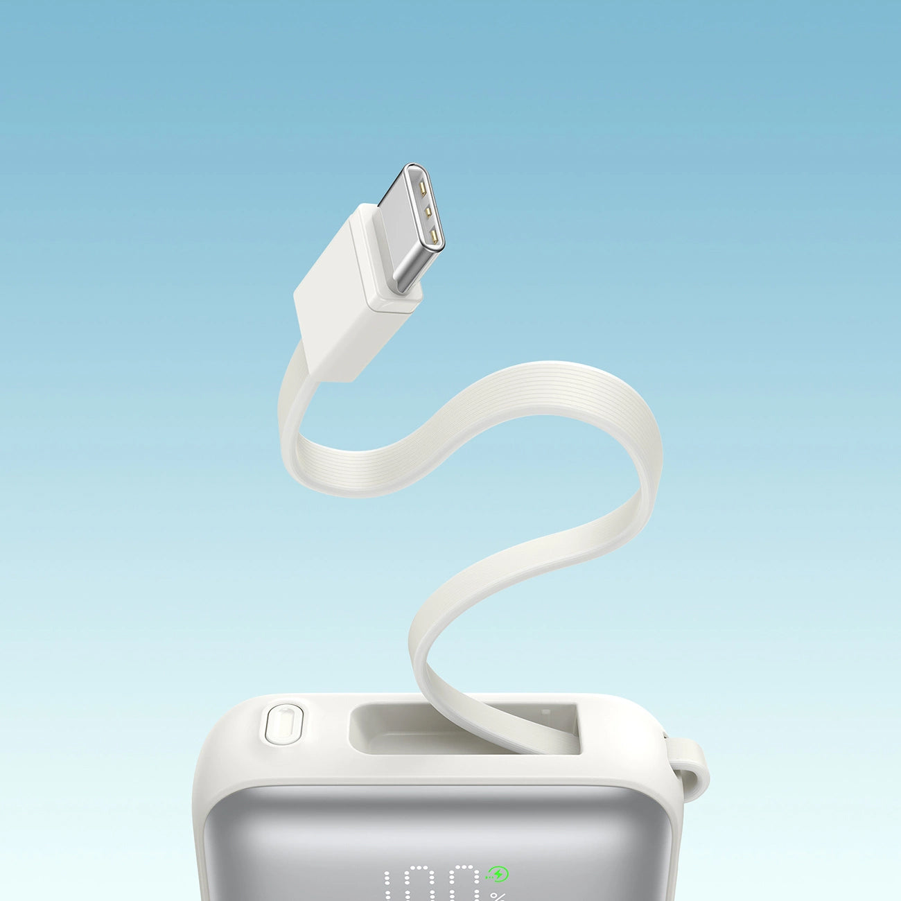 Zunanja baterija Joyroom JR-PBF27, 10000mAh, 22.5W, QC + PD, 1 x Lightning - 2 x USB-C, Bela