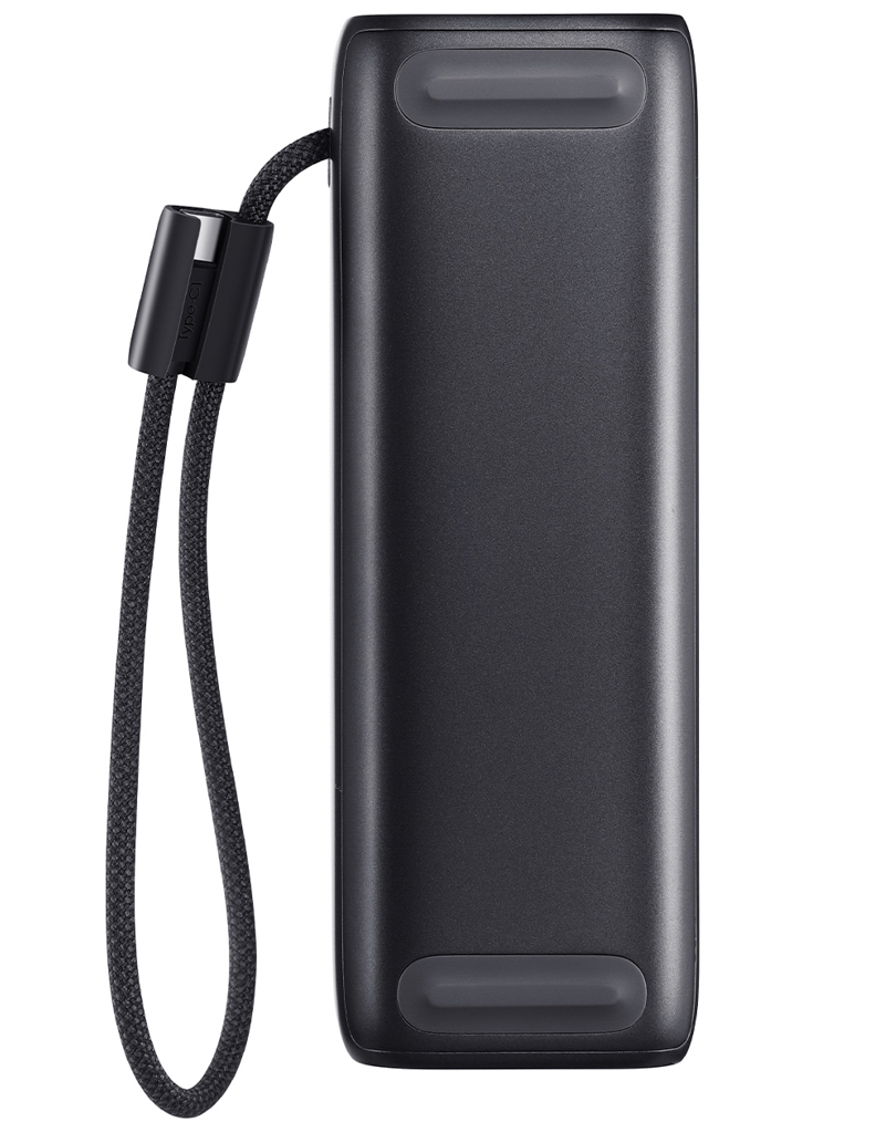 Zunanja baterija Joyroom PODIX PR70, 25000 mAh, 240 W, QC + PD, 1 × USB-A – 3 × USB-C, črna