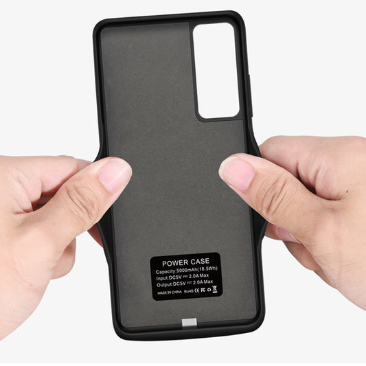 Zunanja baterija v obliki ohišja Techsuit Power Pro Battery za Huawei P30 Pro New Edition / P30 Pro, 5000mAh, črna